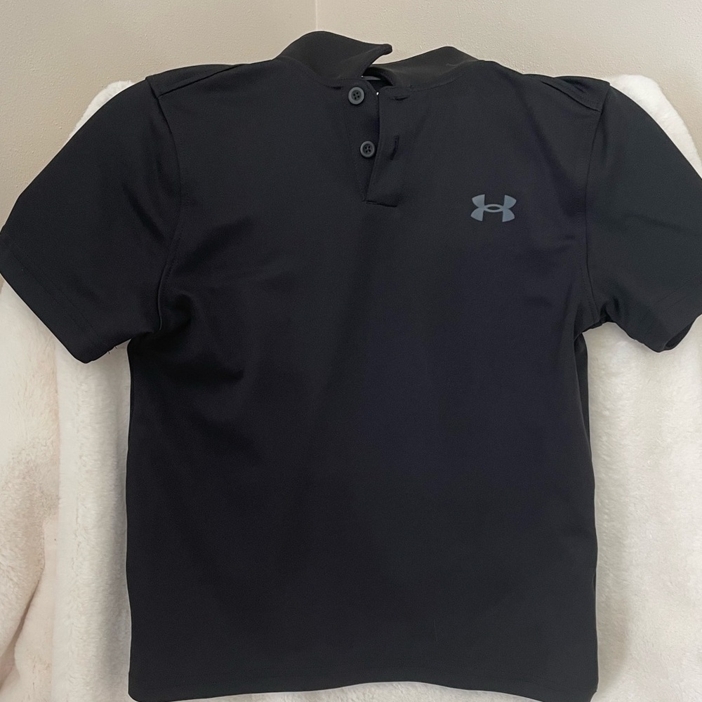 Under Armour Kids Polo Shirt in Black